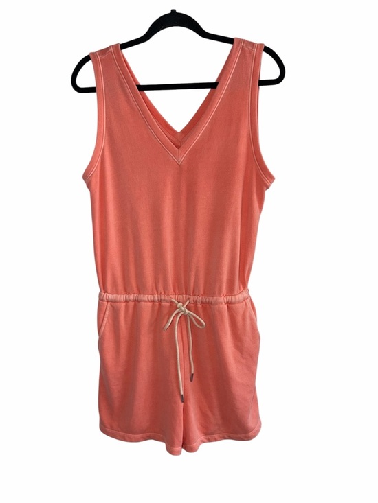 Lou & Grey Pants - Lou & Grey Coral V‑Neck Sleeveless One‑Piece Romper Size Small